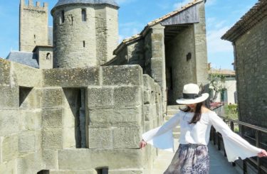 L’embrasement de la cité de Carcassonne